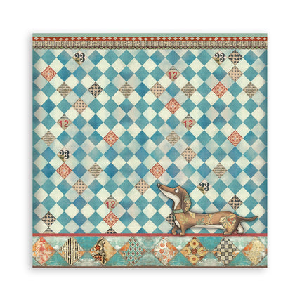 Paper Pad 30.5x30.5 cm - 22 Sheets - Single-Sided - Furry Friends  