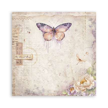 Paper pad 30.5x30.5 cm - 22 sheets - Single-sided - Quiet Days