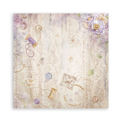 Paper pad 30.5x30.5 cm - 22 sheets - Single-sided - Quiet Days