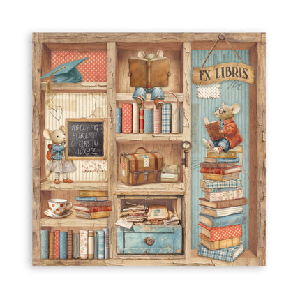 Scrapbooking Pad 22 sheets 30.5x30.5 cm (12"x12") Single-sided - Family