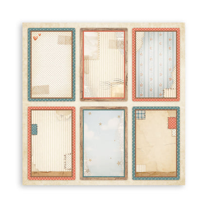 Scrapbooking Pad 22 sheets 30.5x30.5 cm (12"x12") Single-sided - Family