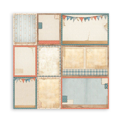 Scrapbooking Pad 22 sheets 30.5x30.5 cm (12"x12") Single-sided - Family