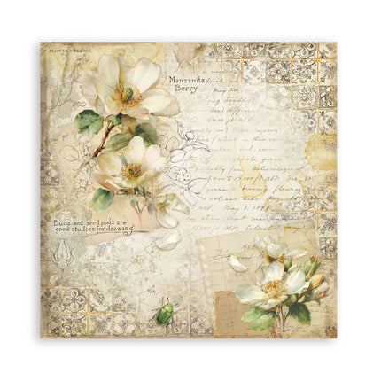 Scrapbooking printed pad for art and craft 22 sheets cm 30.5x30.5 (12"x12") single face - All Around