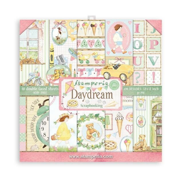 Scrapbooking Extra small Pad 10 sheets cm 15,24x15,24 (6"x6") - DayDream