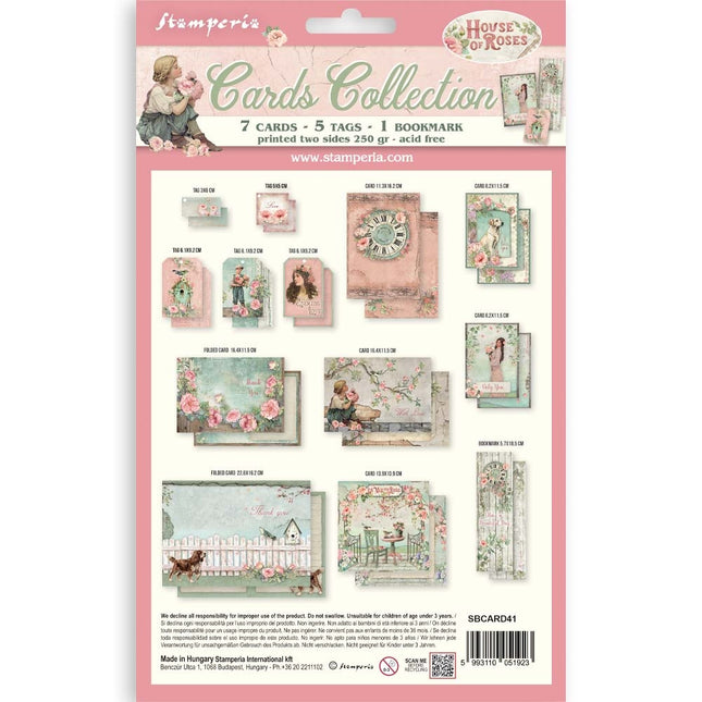 Printed Art Cards Collection - House of Roses