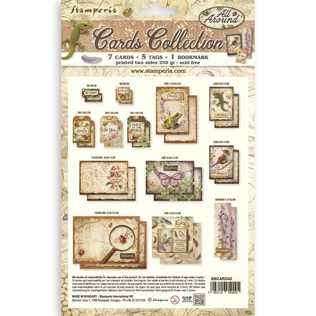 Printed art cards collection - All Around
