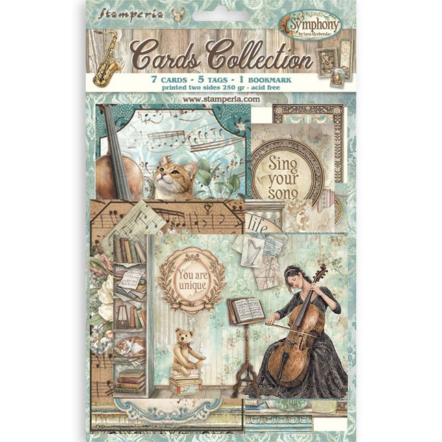 Printed Art Cards Collection - Symphony 