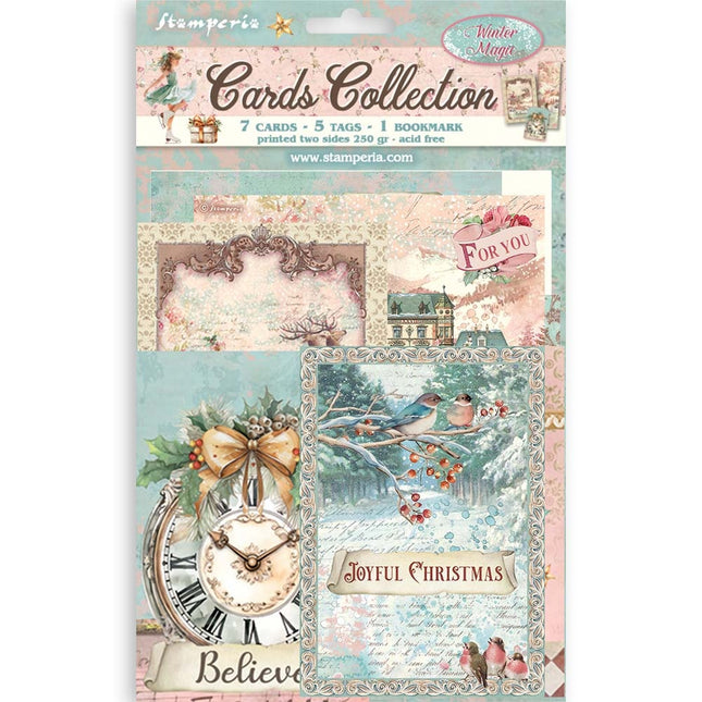 Printed Art Cards Collection - Winter Magic 