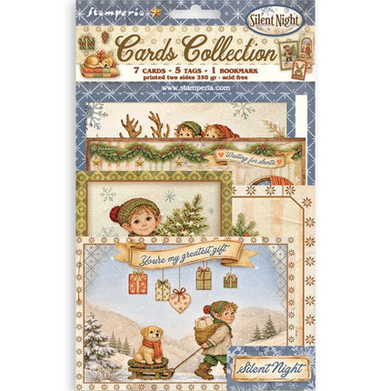 Printed Art Cards Collection - Silent Night 