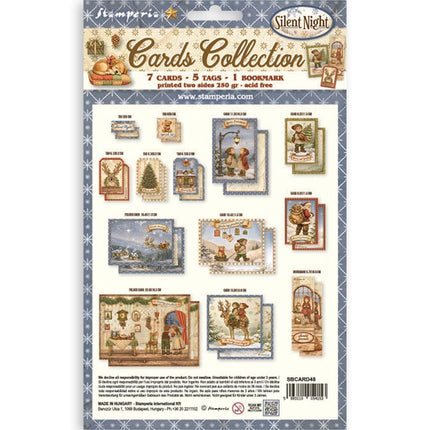 Printed Art Cards Collection - Silent Night 