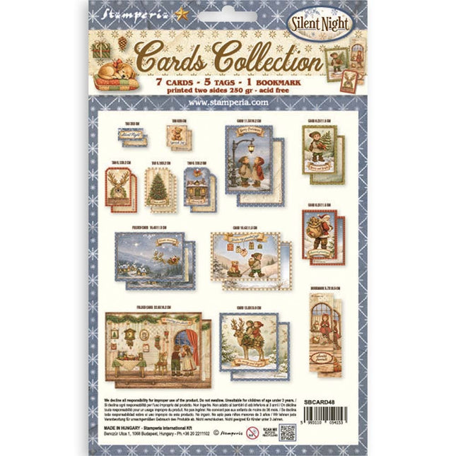 Printed Art Cards Collection - Silent Night 