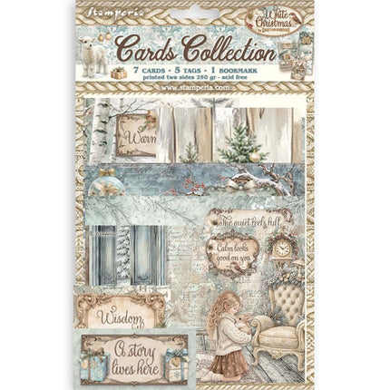Printed Art Cards Collection - White Christmas
