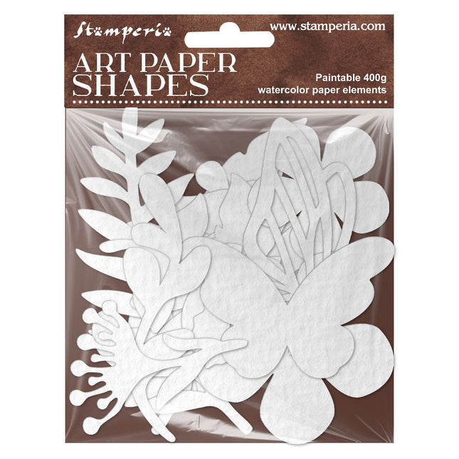 Art paper shapes laser cut - All Around