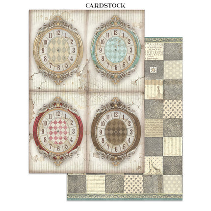 Junk journal stickers, cut-outs, backgrounds - Alice in Christmas
