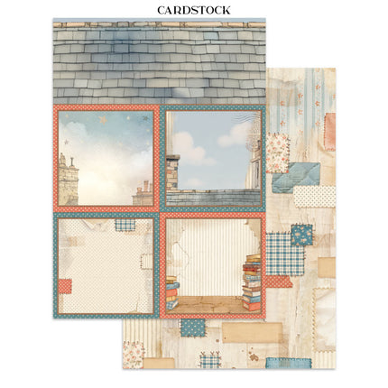 Junk journal stickers, cut-outs, backgrounds - Family