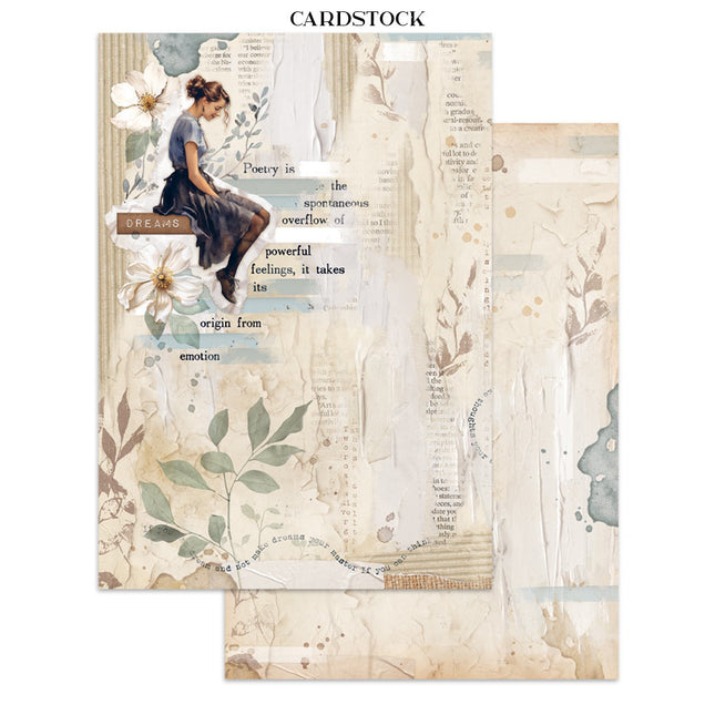Junk Journal Stickers, Cut-Outs, Backgrounds - Secret Diary