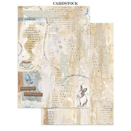 Junk Journal Stickers, Cut-Outs, Backgrounds - Secret Diary