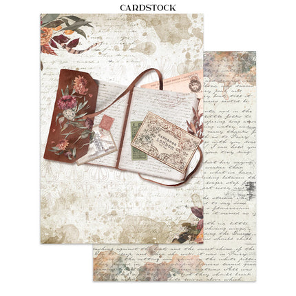 Printed Art Junk journal: stickers, cut-outs, backgrounds for Art and Craft - Our Way