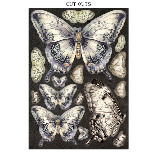 Printed Art Junk Journal Focus Points for Art and Craft A5 - Gardens of Time