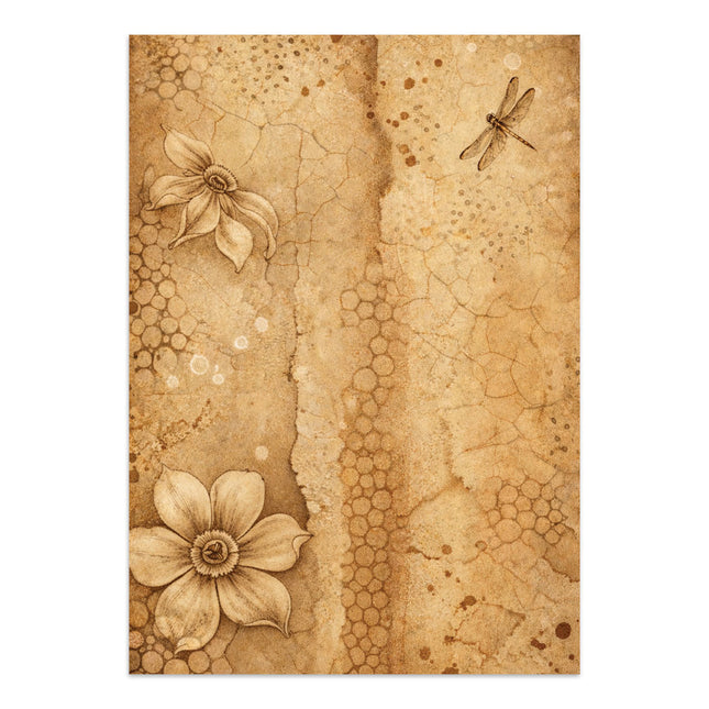 Printed art junk journal focus points for art and craft A5 - All Around
