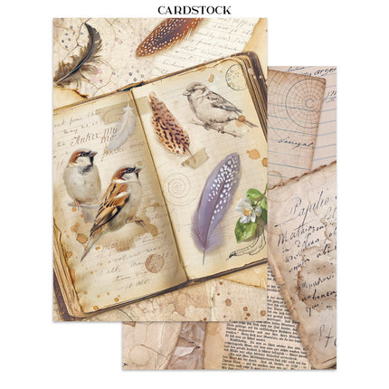 Printed art junk journal focus points for art and craft A5 - All Around