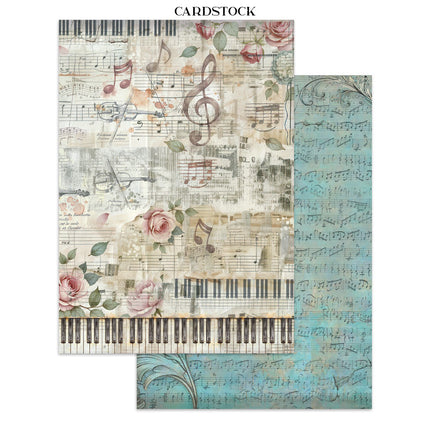 Printed Art Junk Journal Focus Points for Art and Craft A5 - Symphony
