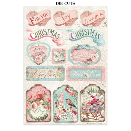Printed Art Junk Journal Focus Points for Art and Craft A5 - Winter Magic