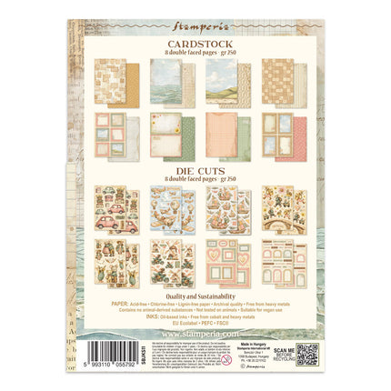 Printed Art Junk Journal Focus Points for Art and Craft A5 - Cozy Family