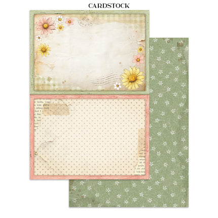 Printed Art Junk Journal Focus Points for Art and Craft A5 - Cozy Family
