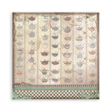 Pack 4 sheets fabric cm 30x30 - Alice Forever