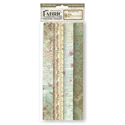 Pack 4 sheets fabric cm 30x30 - Precious