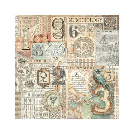 Pack 4 sheets fabric cm 30x30 - Fortune