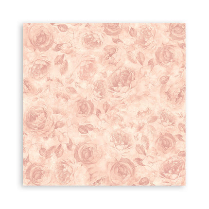 Pack 4 sheets fabric cm 30x30 - Shabby Rose