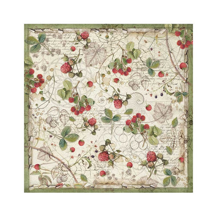 Pack 4 sheets fabric 30x30 cm - Forest