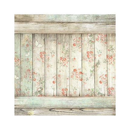 Pack 4 sheets fabric 30x30 cm - House of Roses