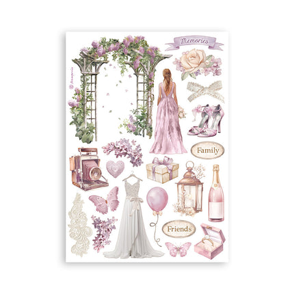 Washi Album 8 sheets A5 - Romance Forever