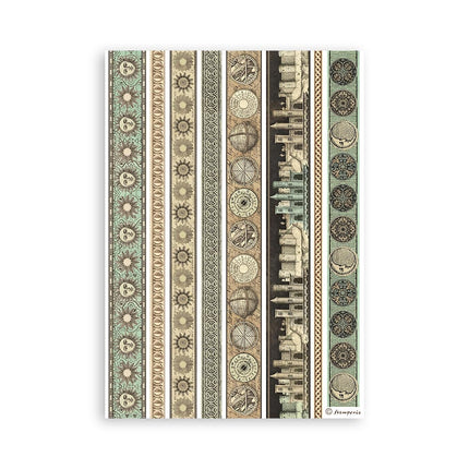 Washi pad 8 sheets A5 - Sir Vagabond in Fantasy World