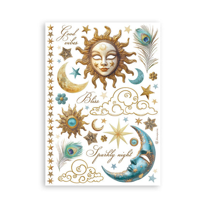 Washi pad 8 sheets A5 - Masquerade
