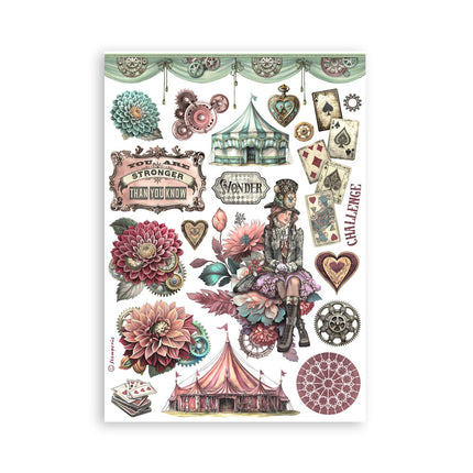 Washi pad 8 sheets A5 - Master of Magic