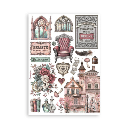 Washi pad 8 sheets A5 - Master of Magic