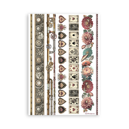 Washi pad 8 sheets A5 - Master of Magic