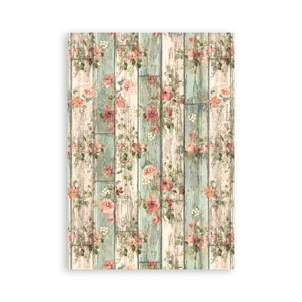 Washi pad 8 sheets A5 - House of Roses