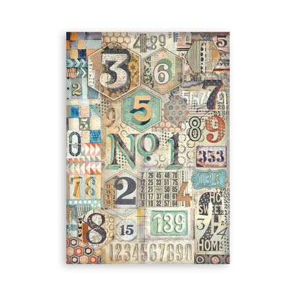 Washi pad 8 sheets A5 - Furry Friends