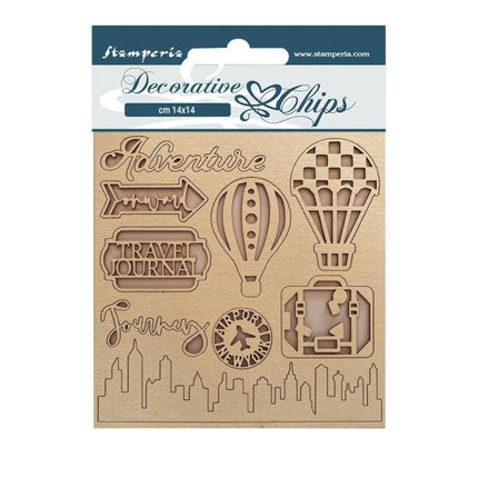 Decorative chips cm 14x14 - Sir Vagabond travel