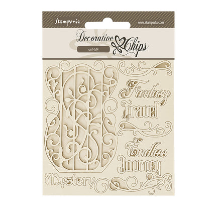 Decorative chips 14x14 cm - Sir Vagabond in Fantasy World fantasy travel