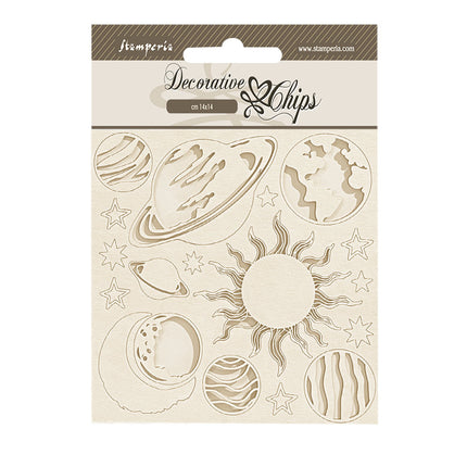Decorative chips cm 14x14 - Fortune planets