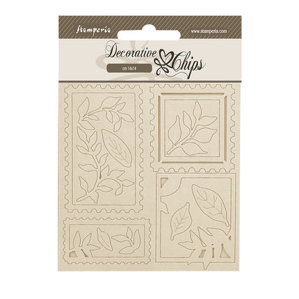 Decorative chips 14x14 cm - Create Happiness Dewdrops stamps