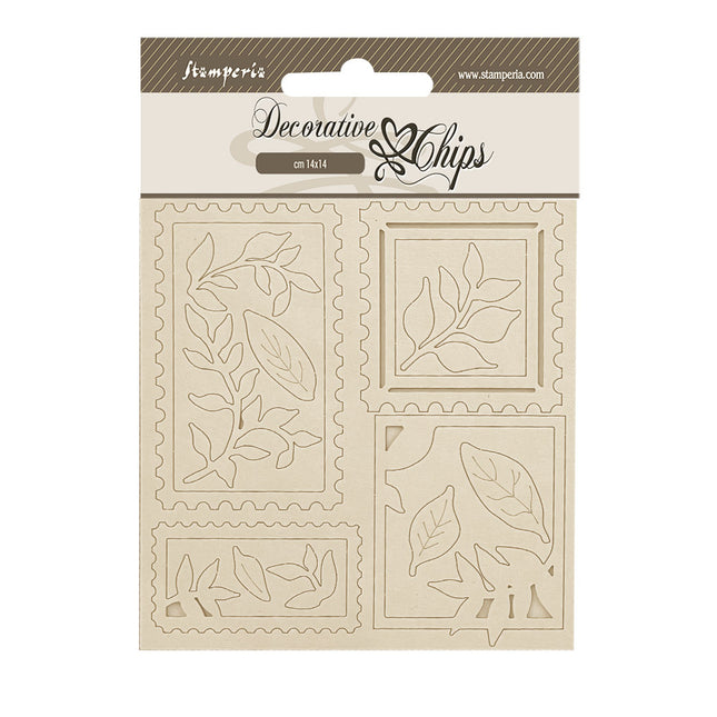 Decorative chips 14x14 cm - Create Happiness Dewdrops stamps