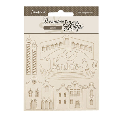 Decorative chips 14x14 cm - Venice City of Art elements