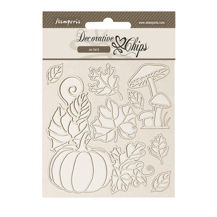 Decorative Chips 14x14 cm - Whispering Woods Pumpkin  